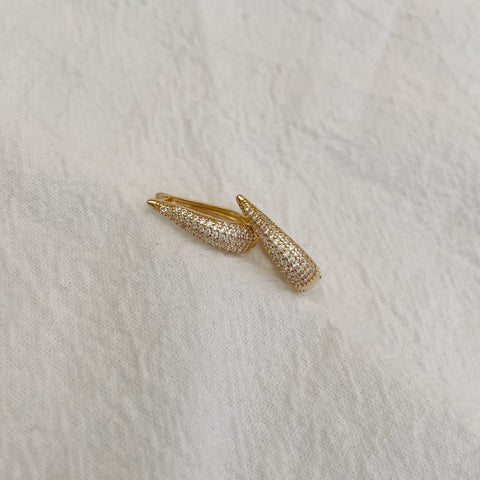 Boucles d’oreilles Nora - plaqué or