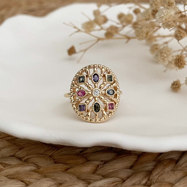 Bague Cézanne - plaqué or