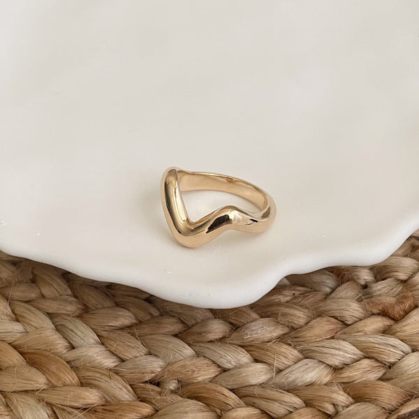 Bague Victoria - plaqué or