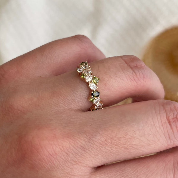 Bague Adèle- plaqué or