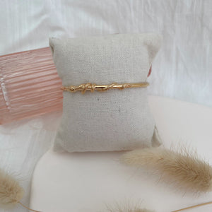 bracelet jonc serpent