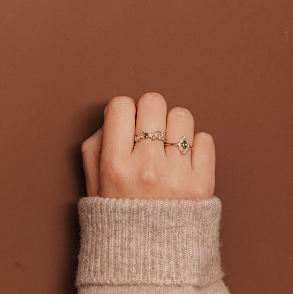 Bague Adèle- plaqué or