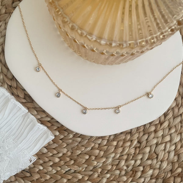 Collier pampilles Justine