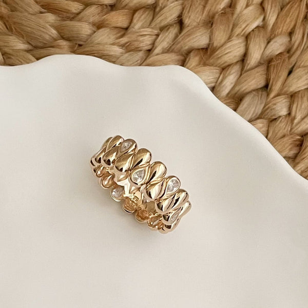Bague Sophie - plaqué or