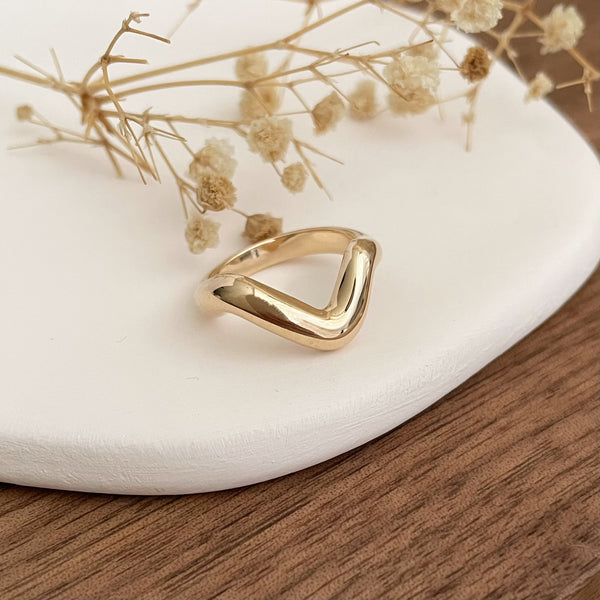 Bague Victoria - plaqué or