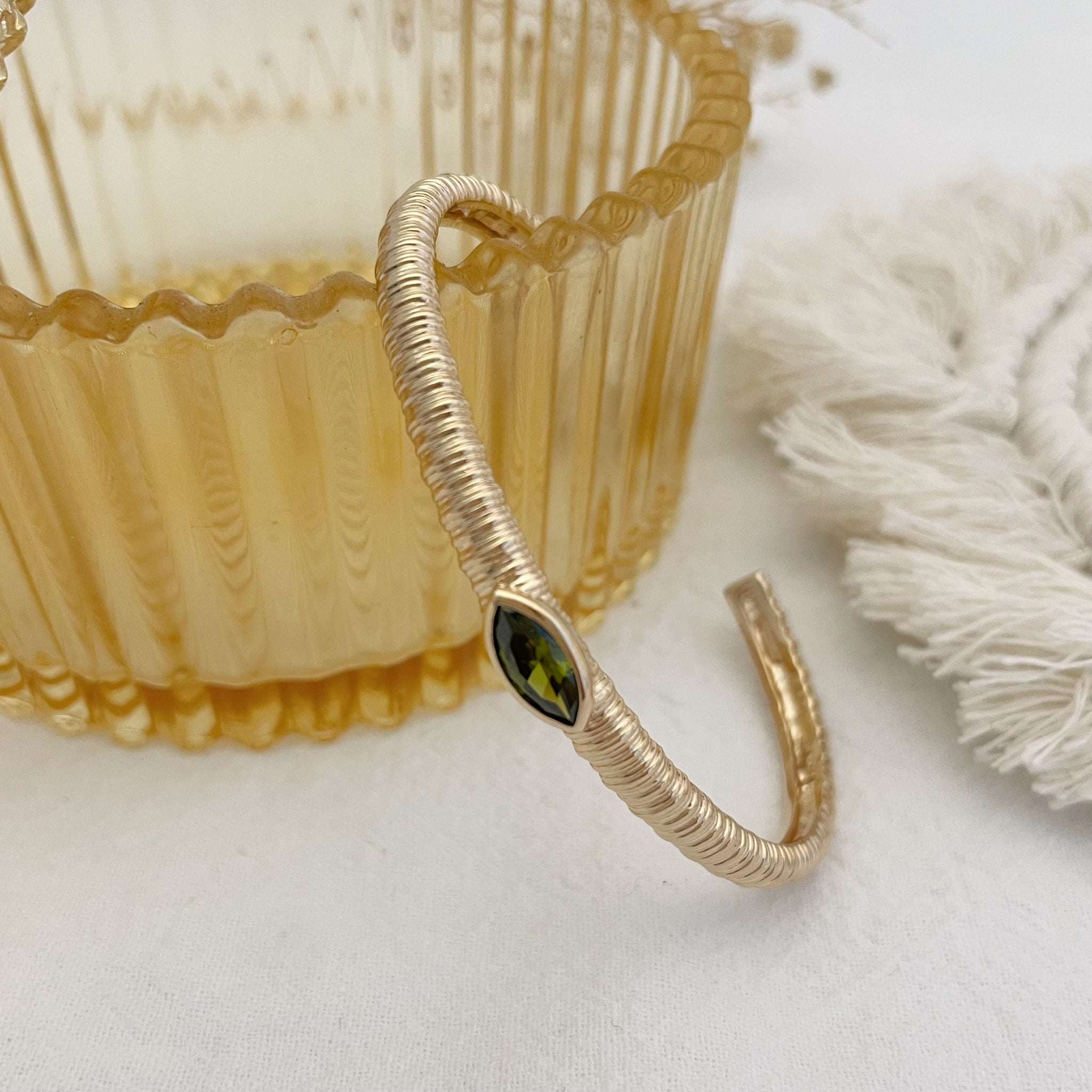 Jonc Colette - plaqué or