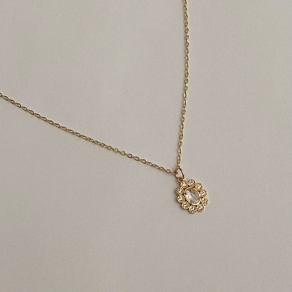 Collier Pia - plaqué or