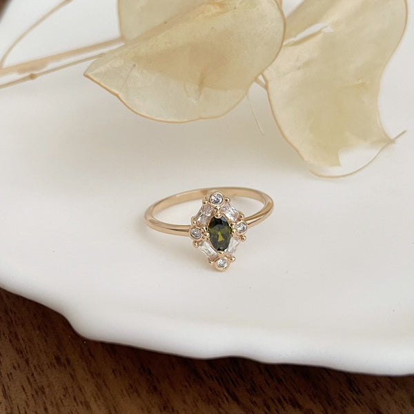Bague Andrea - plaqué or