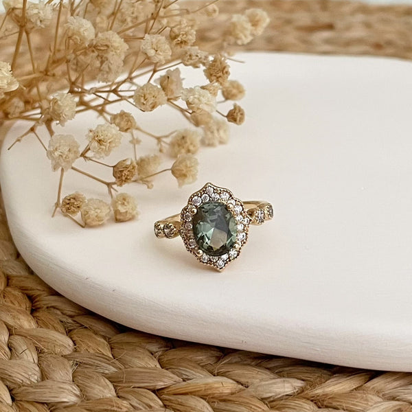 Bague Diana - plaqué or