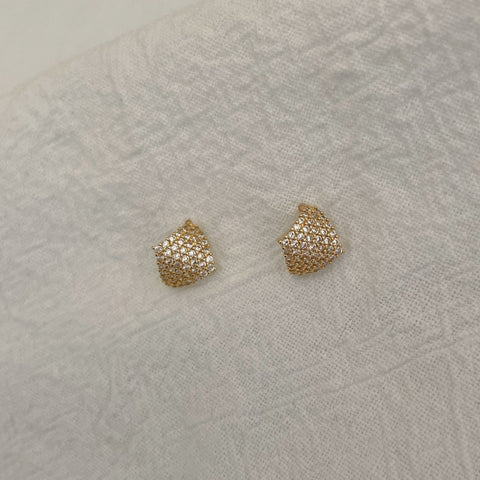 Boucles d’oreilles Roxane - plaqué or