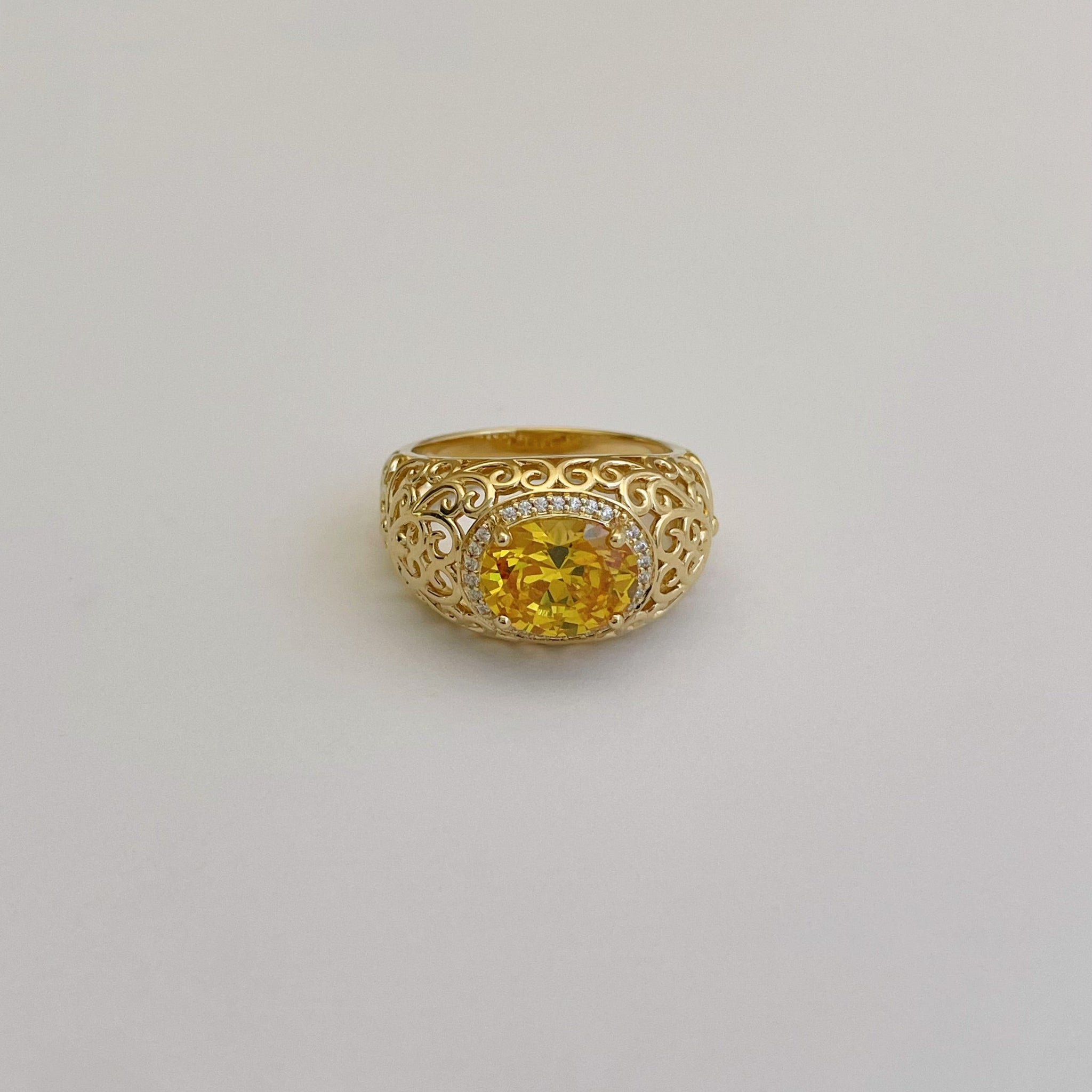 Bague Flavie - plaqué or