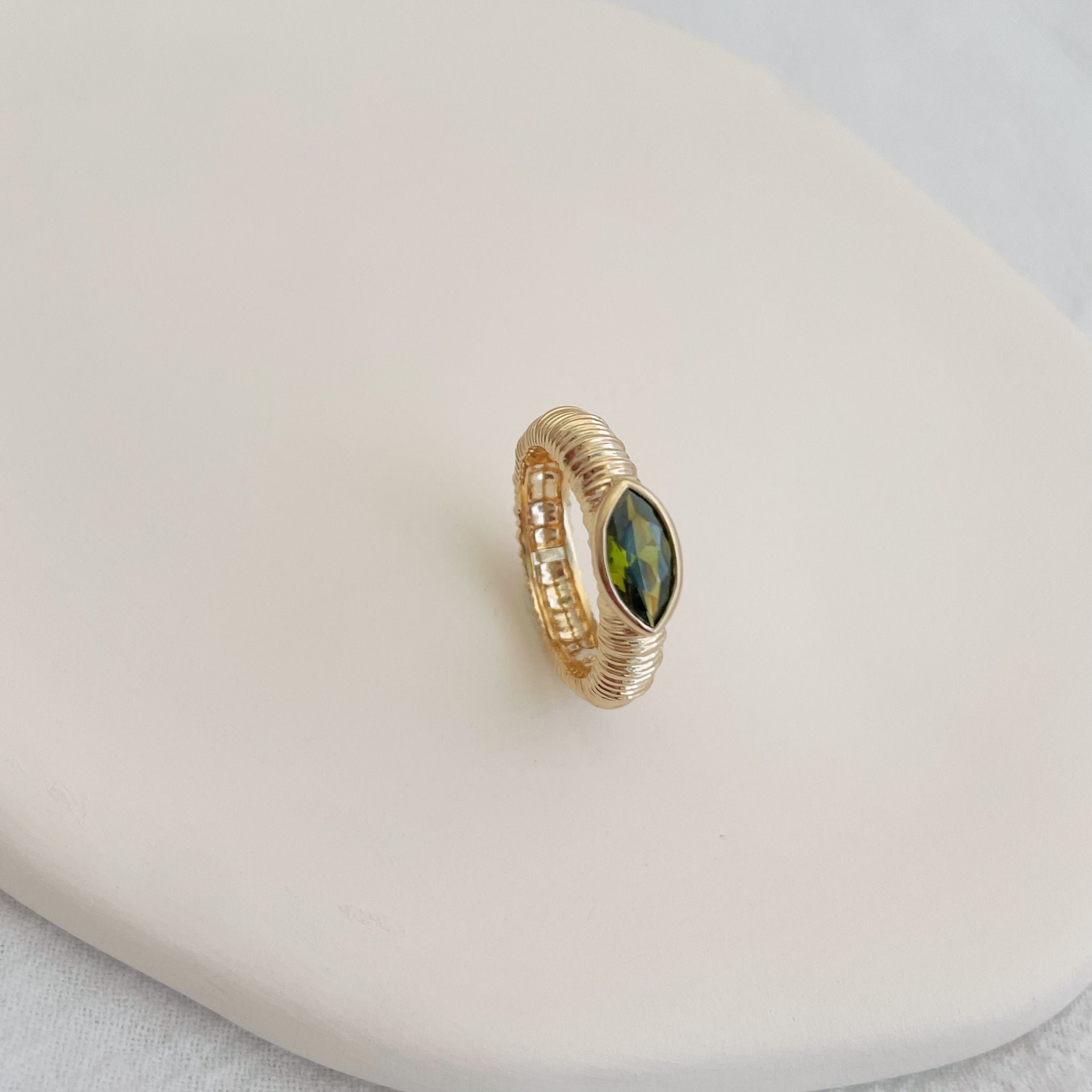 bague Colette - plaqué or