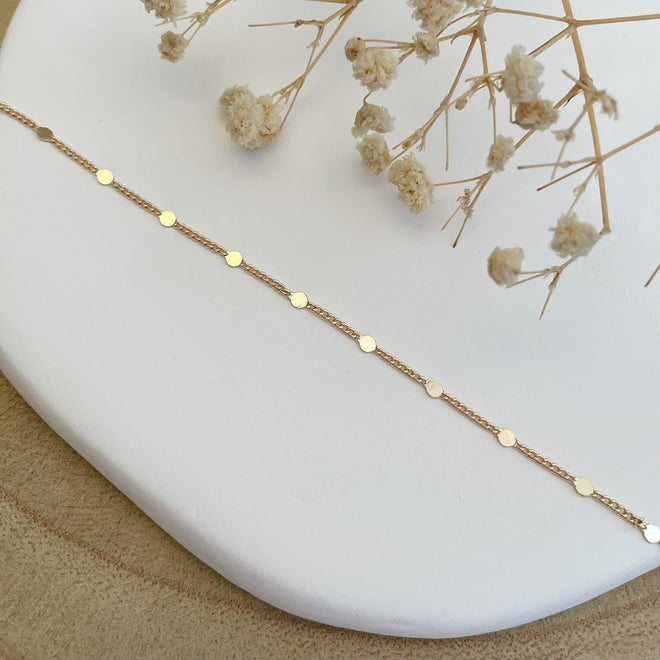 collier plaqué or