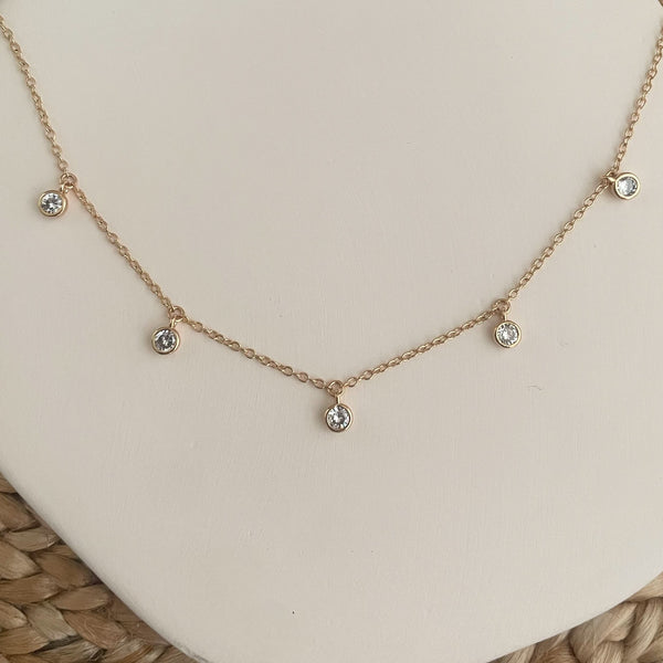 Collier pampilles Justine