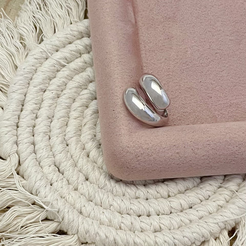 bague lisse - argent 925