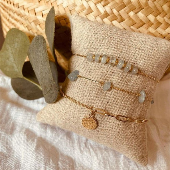 bracelet aigue marine