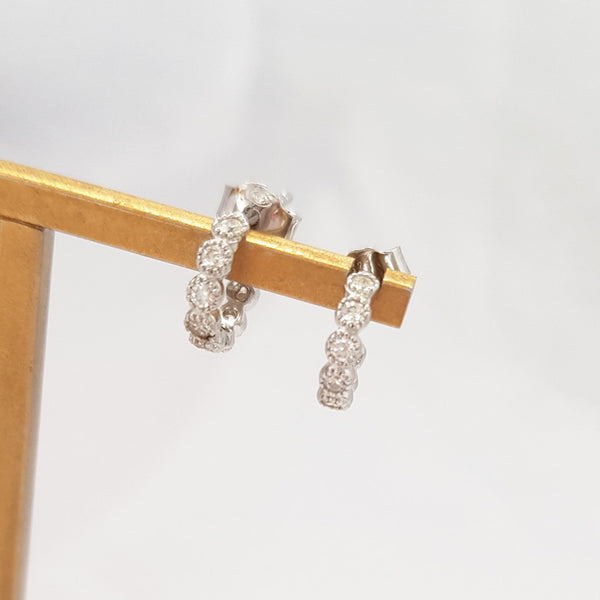 boucles d'oreilles demi-créoles mimi