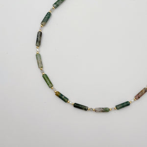 collier agate mousse