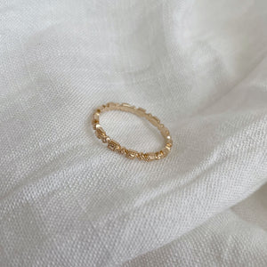bague anneau feston