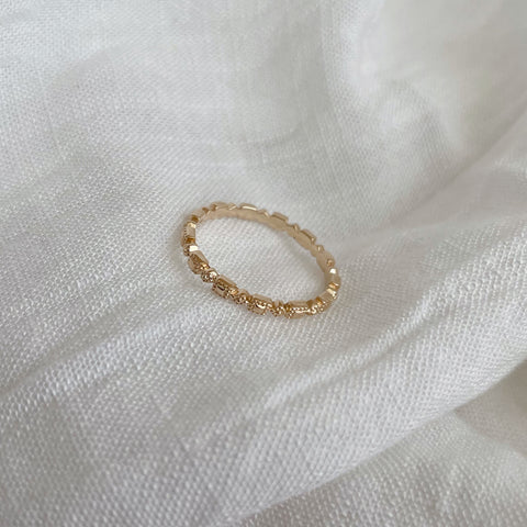 bague anneau feston