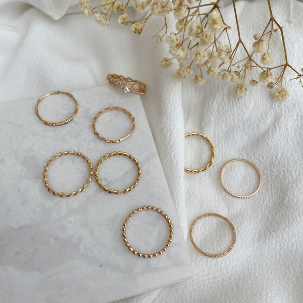 Bague anneau billes