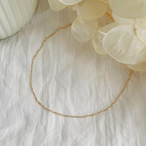 collier maillons vagues
