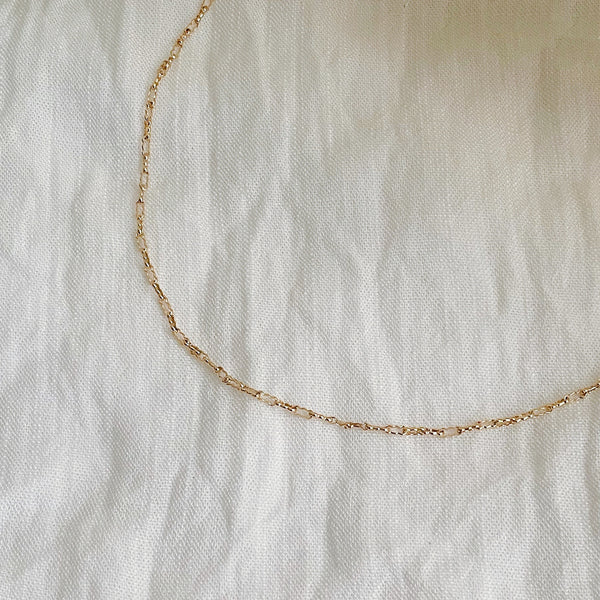 collier maillons vagues