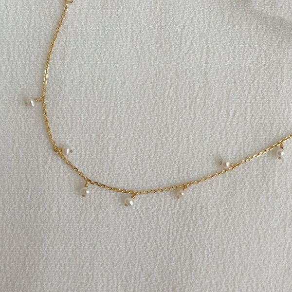 bracelet pampilles perle d'eau douce
