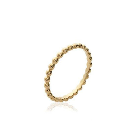 Bague anneau billes